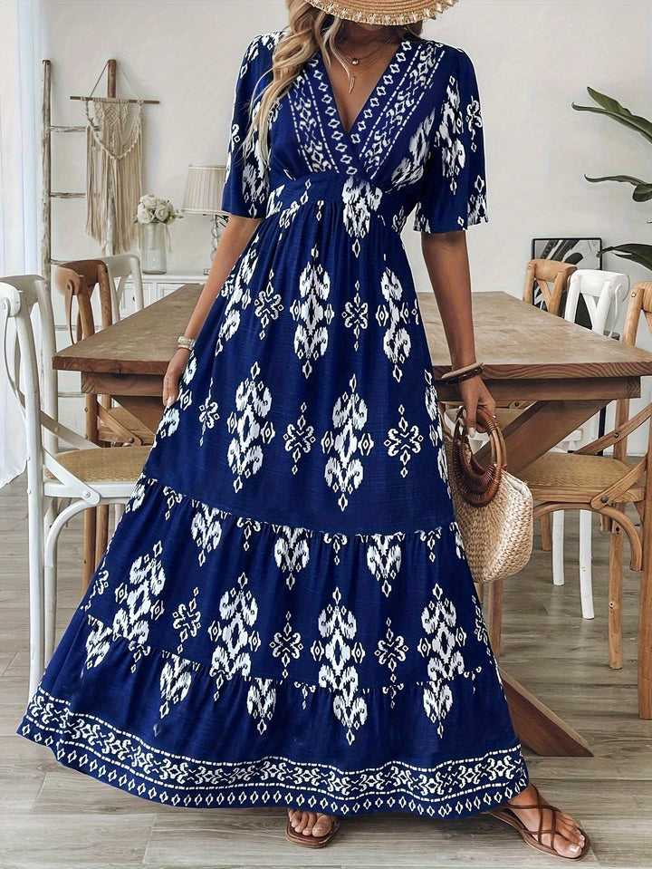 ONA – Laisva boho maxi suknelė