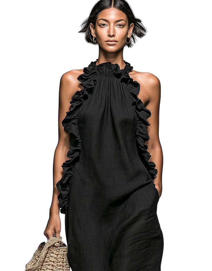 Elara - Rochie maxi vaporoasă