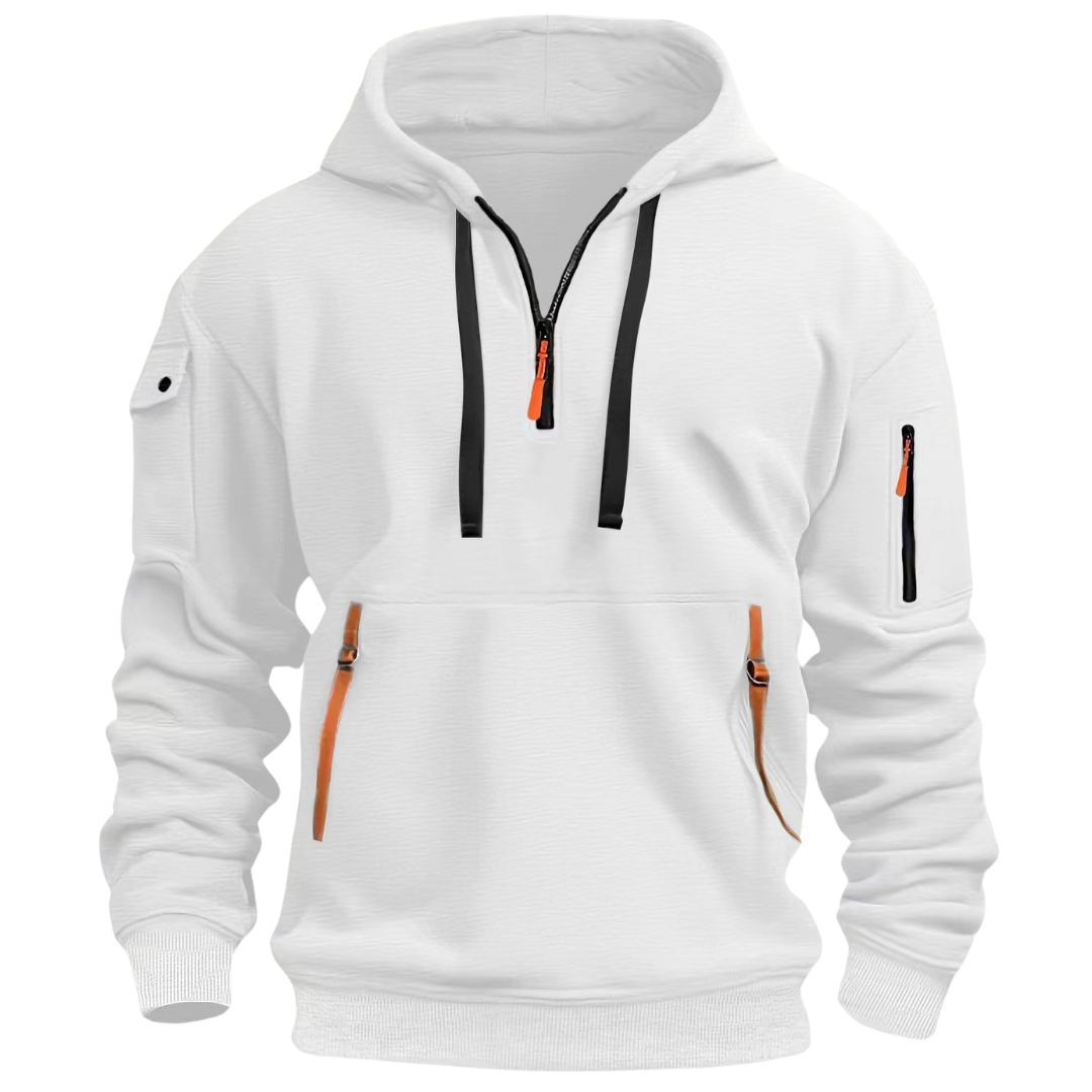 KALLE - Lauko Megztinis su Kapišonu