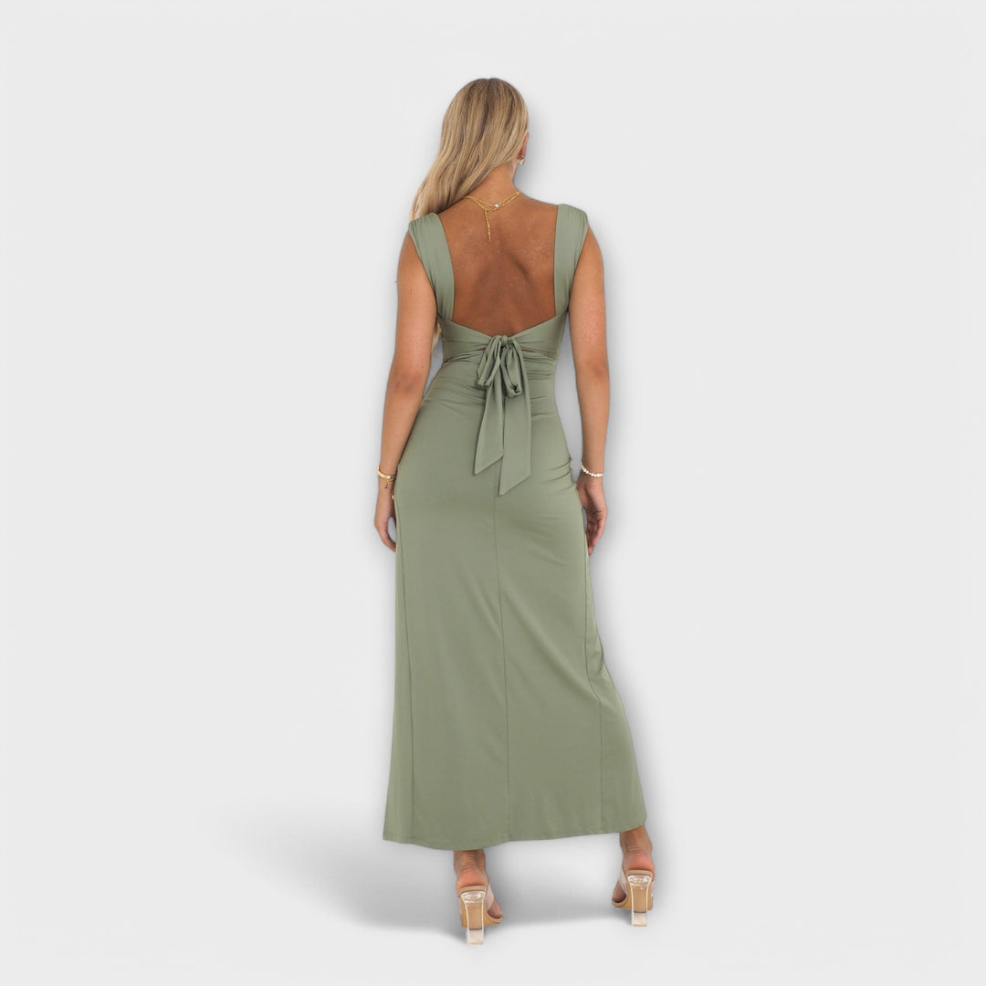 Midi Suknelė Elegantiškoms Akimirkoms