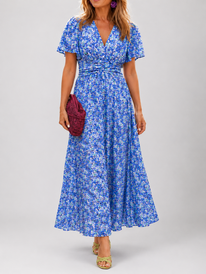 Alice | Rochie maxi romantică cu imprimeu floral