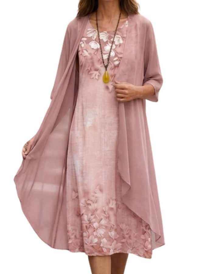 Set Elegant 2 Piese – Cardigan & Rochie