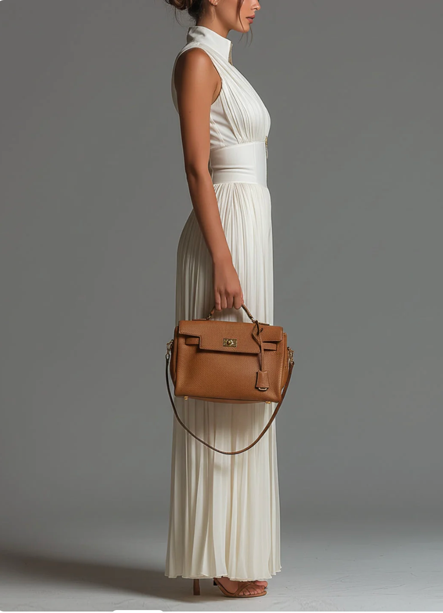 Zofia | Salopetă elegantă plisată