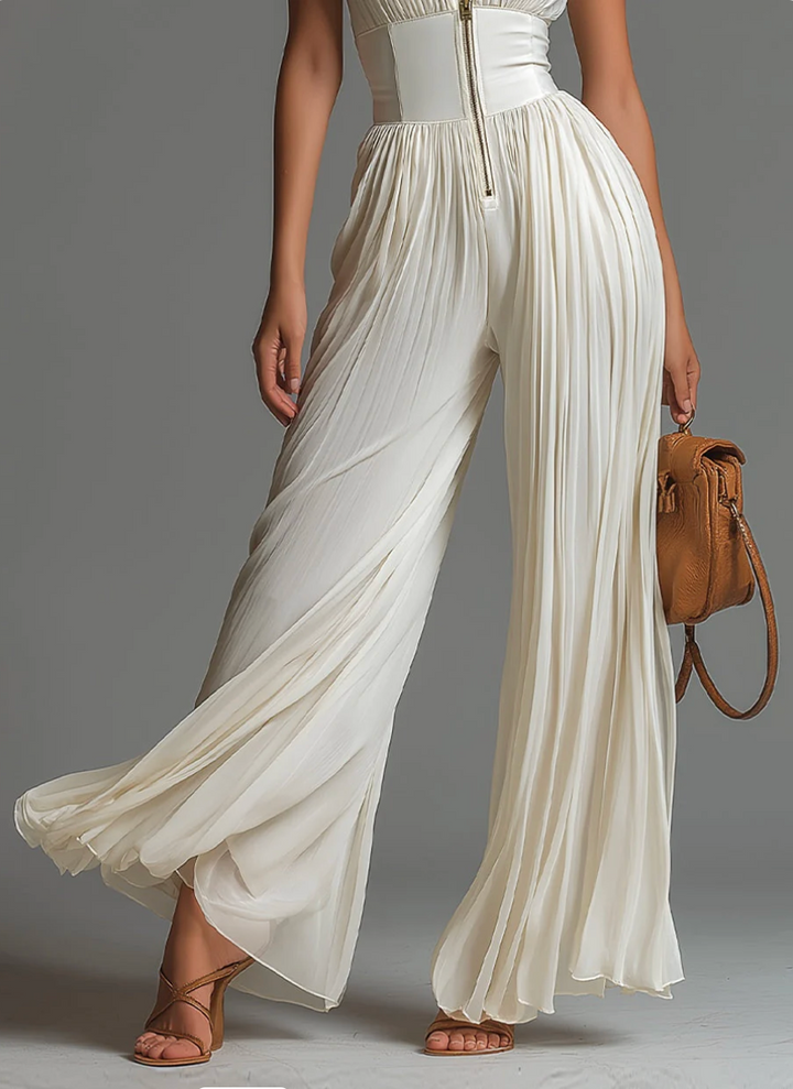 Zofia | Salopetă elegantă plisată