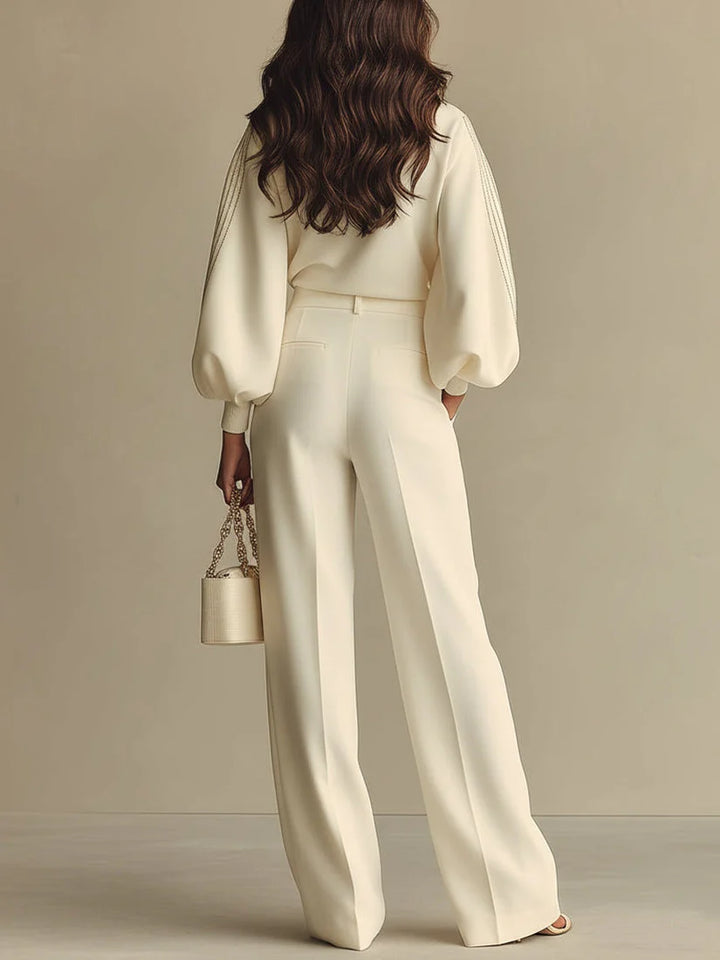 Selena – set elegant din două piese cu aspect rafinat