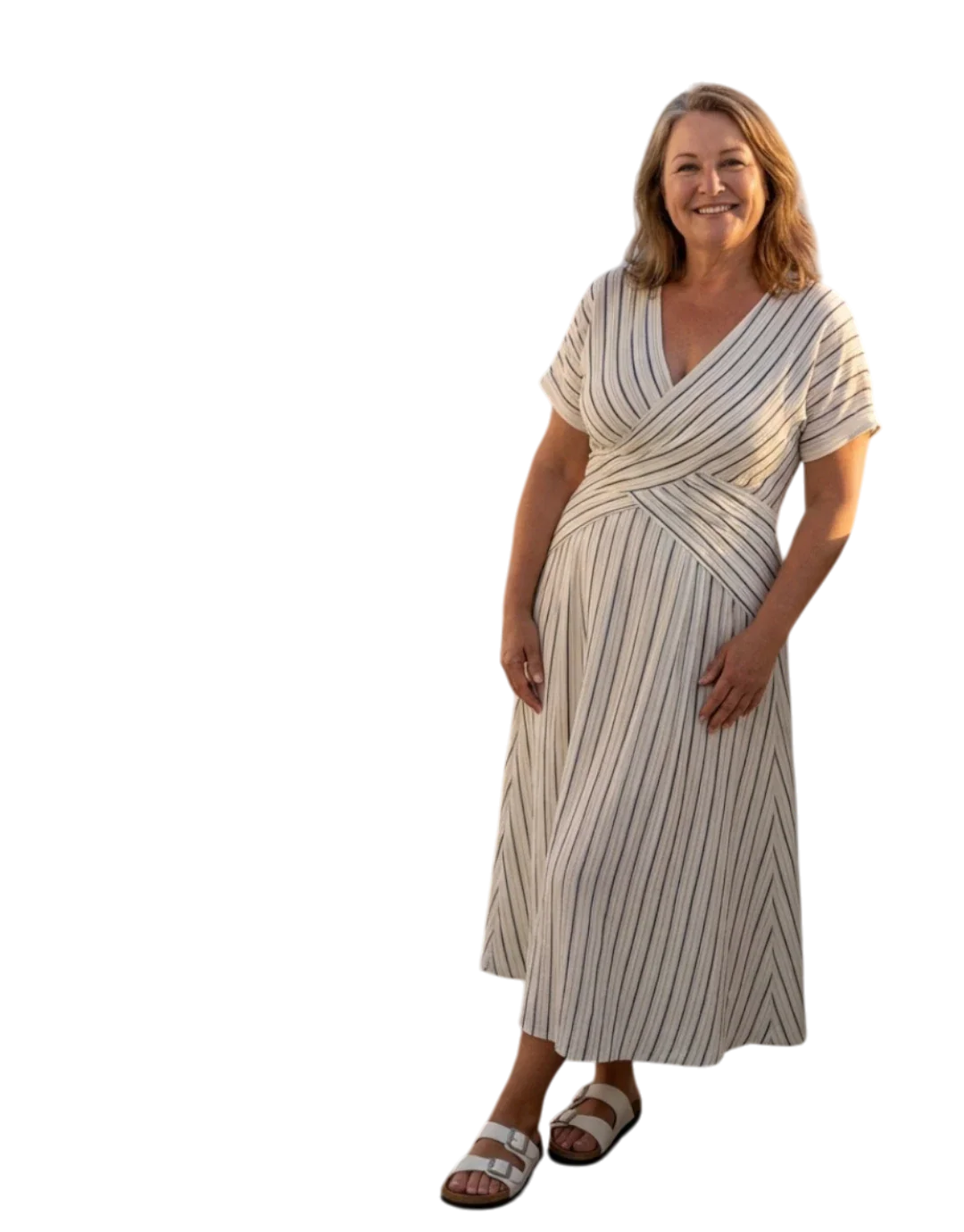 Seraphina - Rochie midi elegantă