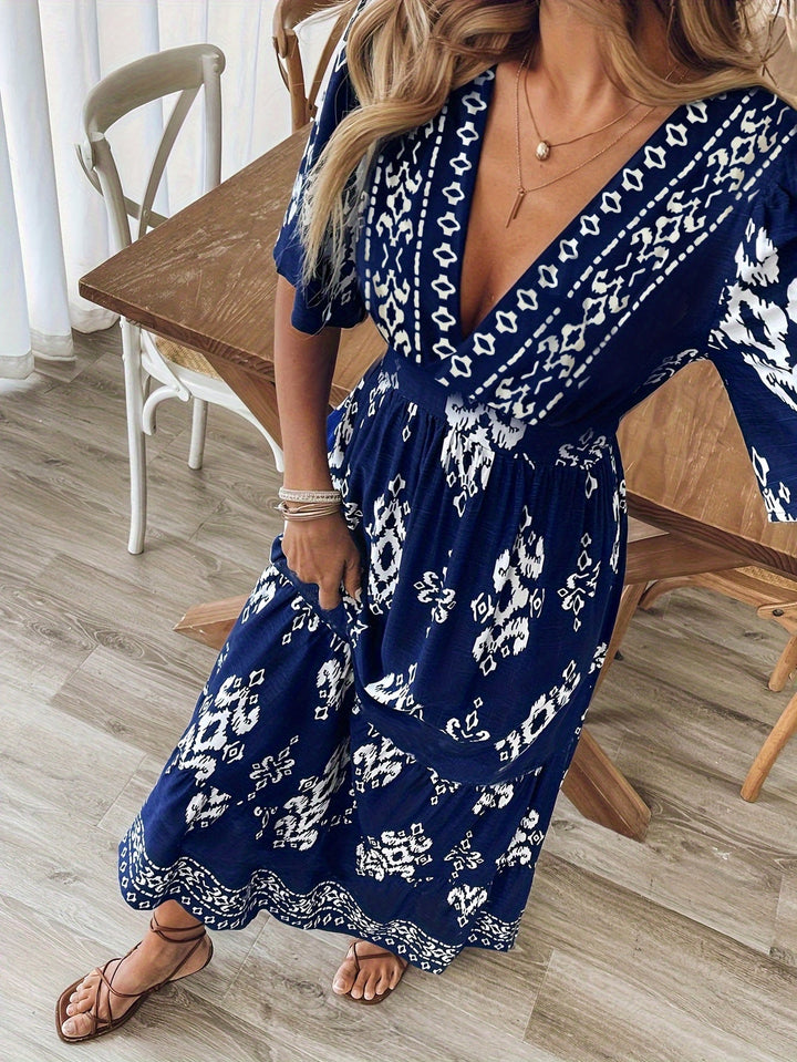 ONA – Laisva boho maxi suknelė