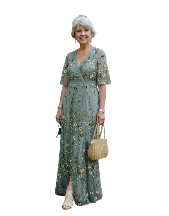 Seraphina - Rochie maxi florală de vară