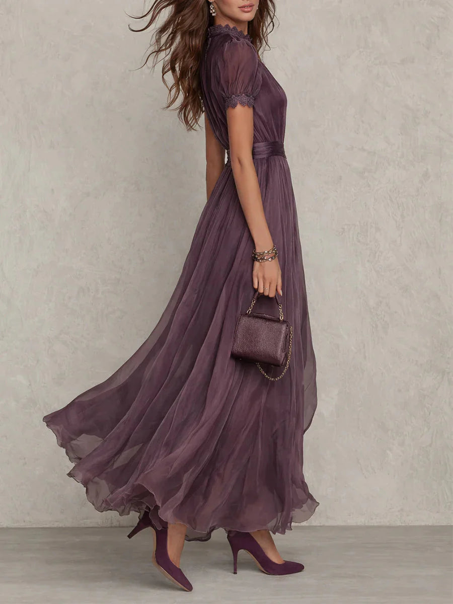 Isabella – rochie maxi elegantă cu detalii rafinate