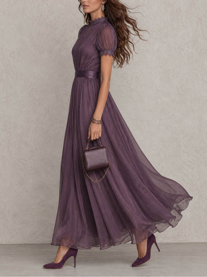 Isabella – rochie maxi elegantă cu detalii rafinate