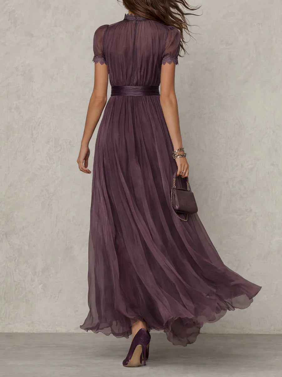 Isabella – rochie maxi elegantă cu detalii rafinate