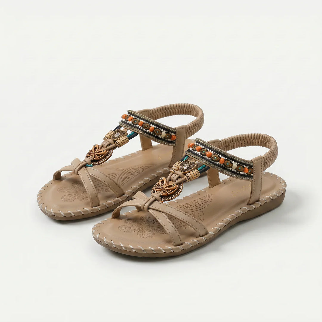 Nada | Sandale Confortabile cu Detalii Boho
