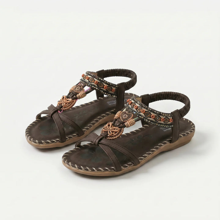 Nada | Sandale Confortabile cu Detalii Boho