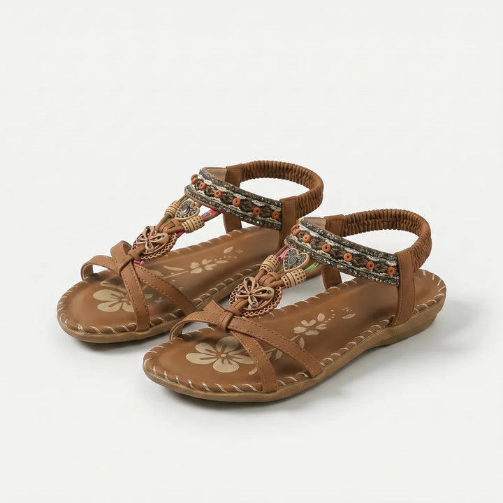 Nada | Sandale Confortabile cu Detalii Boho
