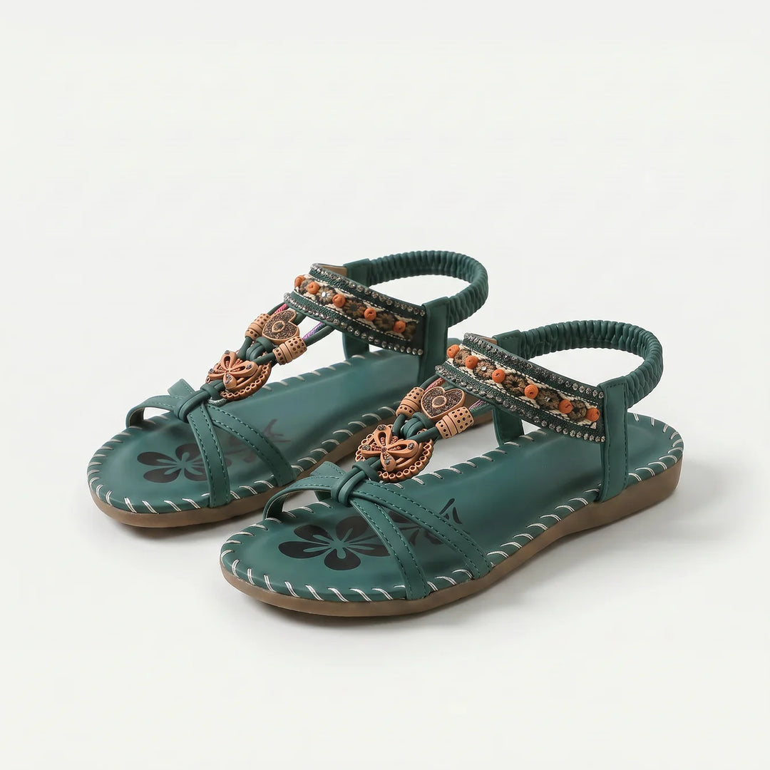 Nada | Sandale Confortabile cu Detalii Boho