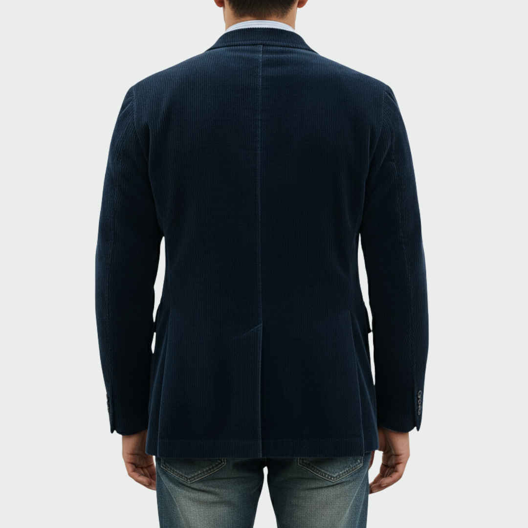 Tommy™ | 2 dalių komplektas: Švarkas ir Liemenė iš Aksomo